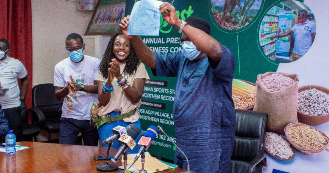 Bamvim Traditional Chief Presents 10-acre Land Site Plan to Agrihouse Foundation