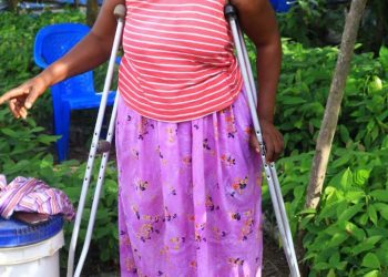 Meet Madam Rose Mensah, A Disabled Cocoa Farmer!