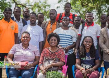 Extension Officers in the North Show Support for 1Household, 1Garden Project