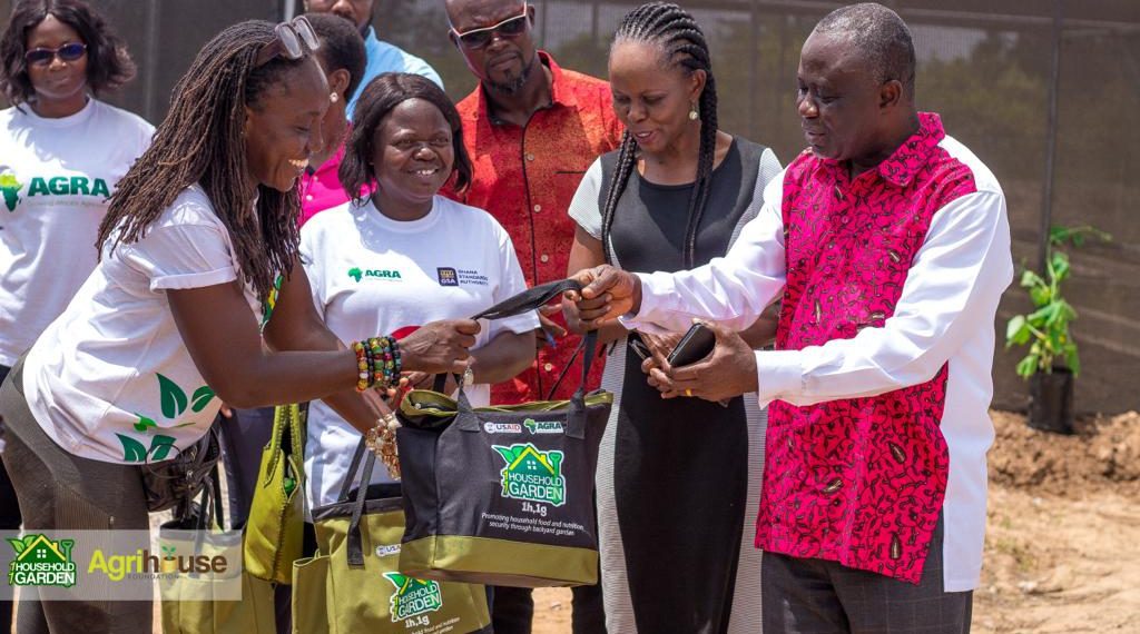 Deputy Agric Minister Applauds “1Household 1Garden” Project Deputy Agric Minister Applauds “1Household 1Garden” Project