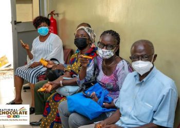 Patients Excited As COCOBOD Gifts Them  Chocolate  On National Chocolate Day