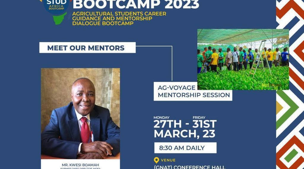Meet Engineer Kwesi Boamah,Ag-Voyage Field session Mentor for AG-STUD Meet Engineer Kwesi Boamah,Ag-Voyage Field session Mentor for AG-STUD