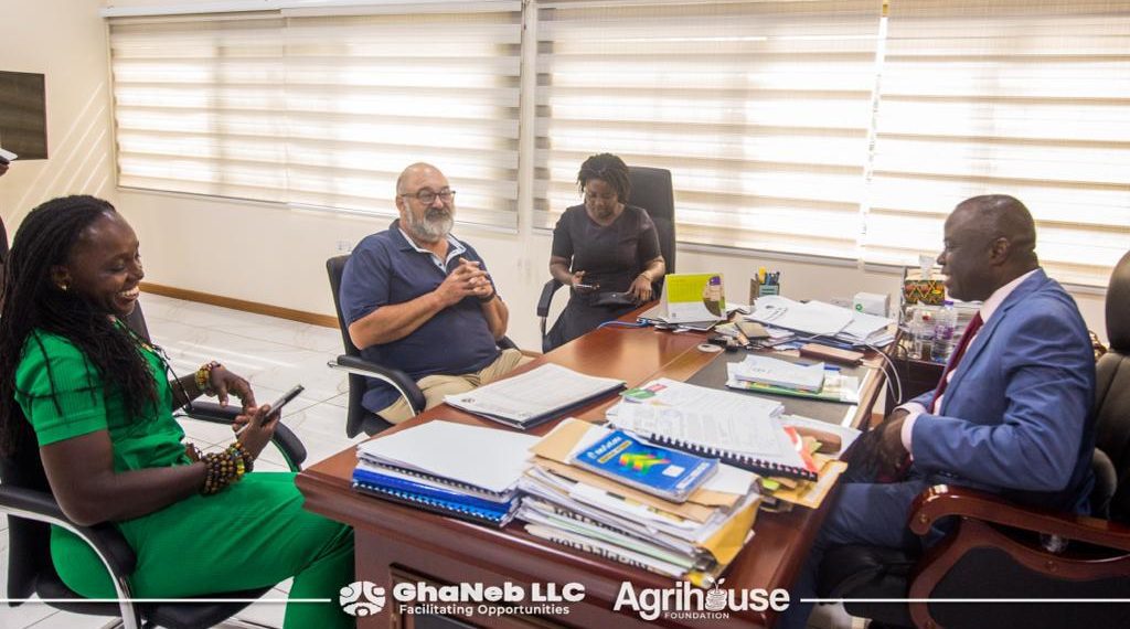 Former Nebraska Senator,ken schilz  Engages in Ghana -Nebraska  Partnership Talk with Deputy Agric Minister Former Nebraska Senator,ken schilz  Engages in Ghana -Nebraska  Partnership Talk with Deputy Agric Minister