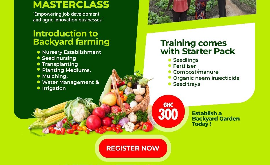 1H1G: Agrihouse Foundation Leads Executive Agribusiness Masterclass on Backyard Farming