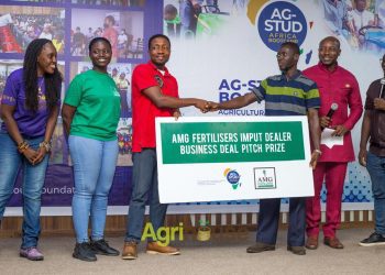 UENR Final Year Agribusiness Student Wins AMG Fertilizer Input Dealer Business Deal Pitch Prize at 7TH AG-STUD Bootcamp