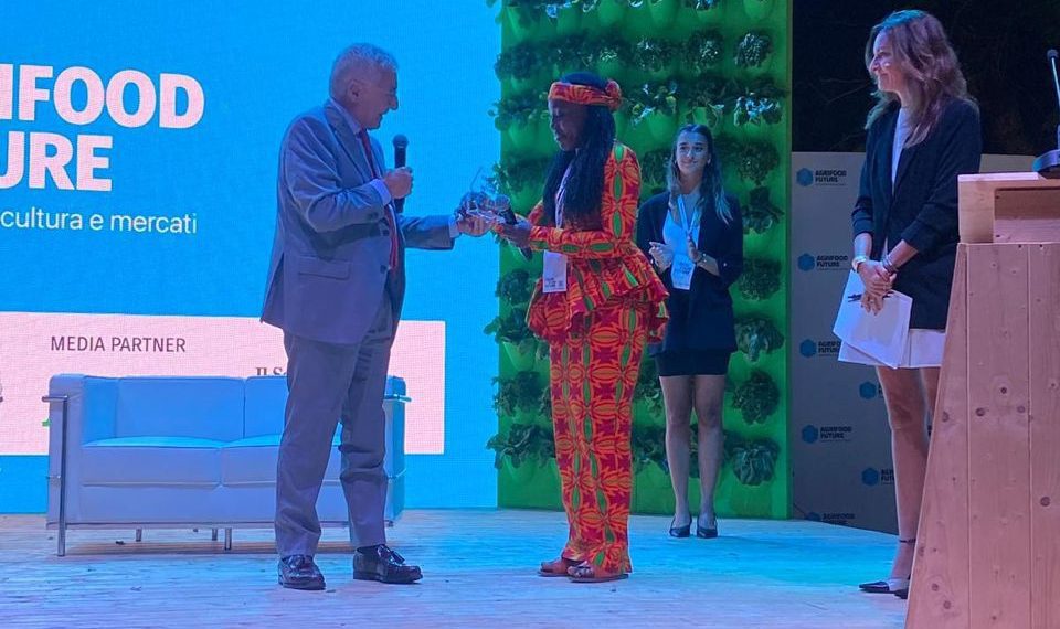 Agrifood Future Honours Alberta Nana Akyaa Akosa With The Prestigious Agrifood Future Prize In Salerno Agrifood Future Honours Alberta Nana Akyaa Akosa With The Prestigious Agrifood Future Prize In Salerno