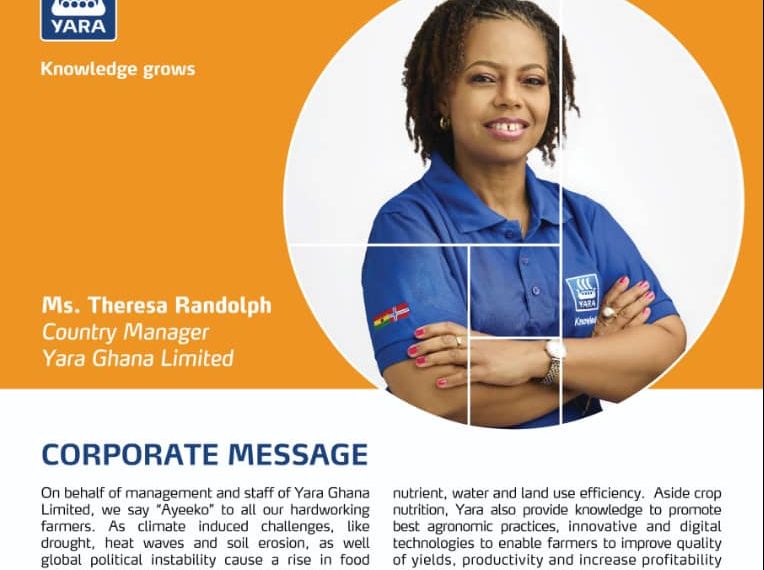 Ayekoo to our Hardworking Farmers -Yara Ghana