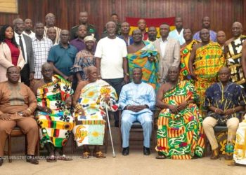 Lands Minister Pledges to Revamp Ghana’s Mining Sector, Seeks Support from Western Regional Chiefs