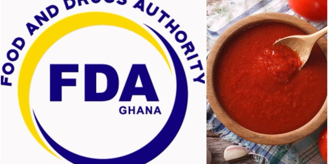FDA Clarifies Concerns Over Tomato Paste Safety Following KNUST Research Publication