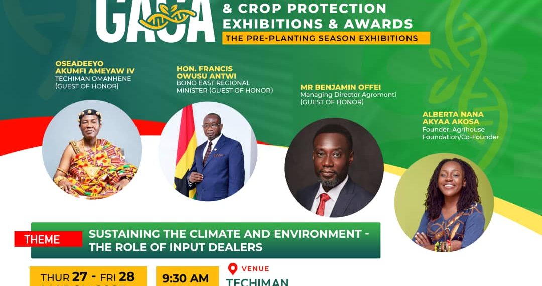 2nd Ghana Agrochemical & Crop Protection Exhibitions & Awards (GACA) Opens Today in Techiman 2nd Ghana Agrochemical & Crop Protection Exhibitions & Awards (GACA) Opens Today in Techiman