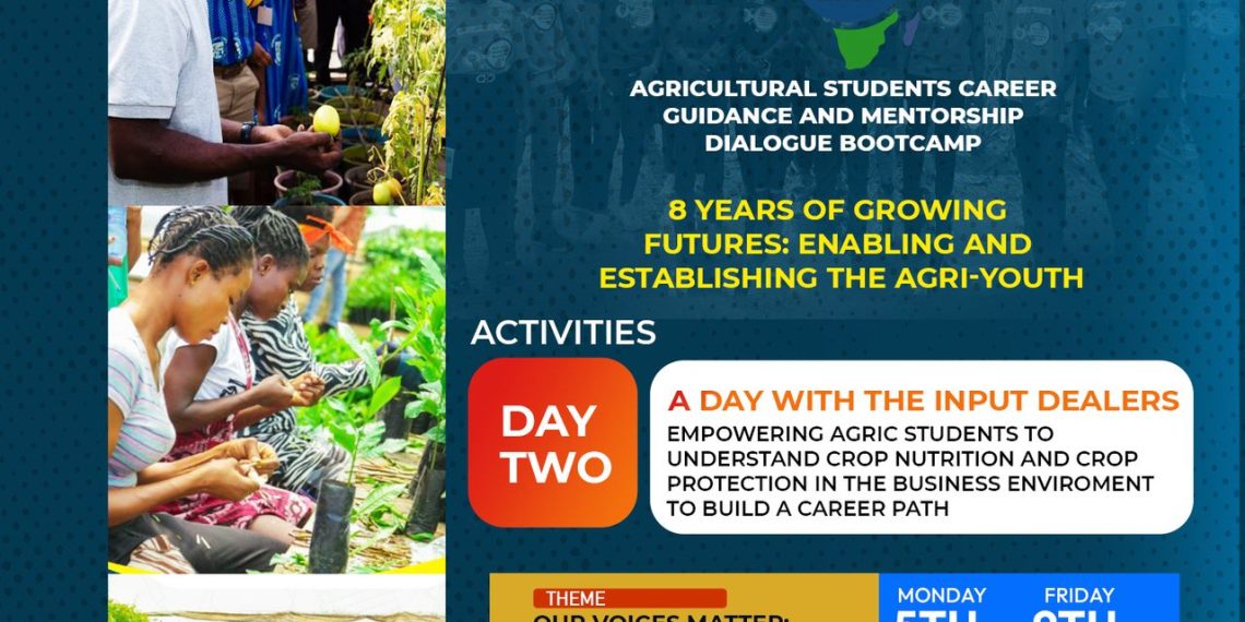 Day 2 of 8th AG-STUD Bootcamp: Agribusiness Input Dealers to Educate Students on Crop Nutrition, Protection and Career Building