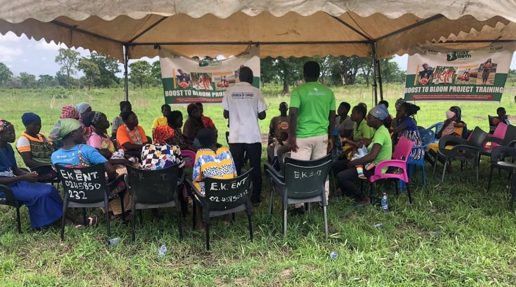 Agrihouse Foundation Engages Women in Yapei Ahead of Boost-to-Bloom Training