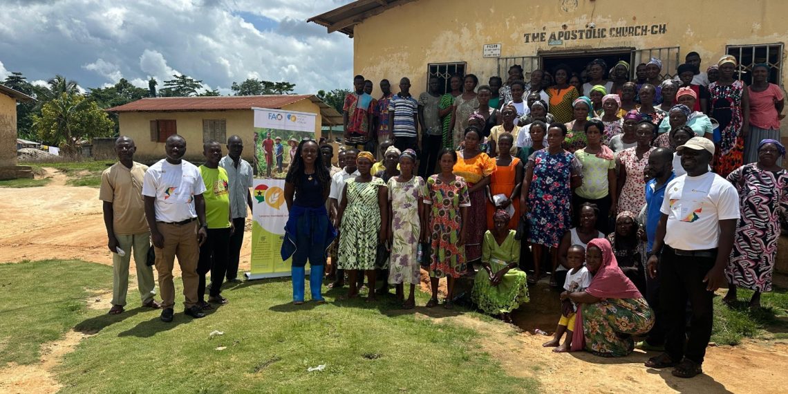 World Food Forum Ghana Chapter Champion Farmers in Fumso Ketewa