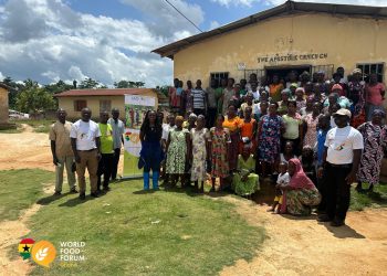 World Food Forum Ghana Chapter Champion Farmers in Fumso Ketewa