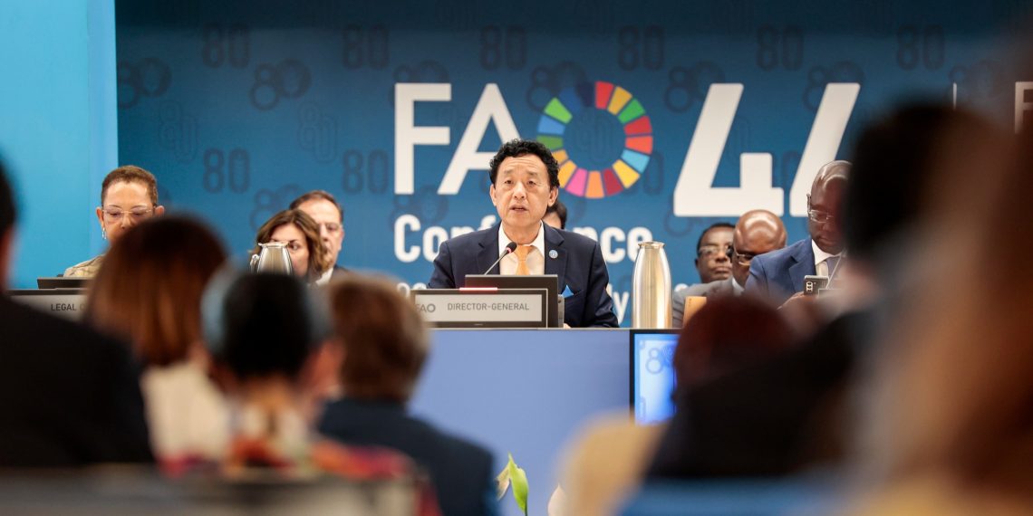 Director-General champions innovation and collaboration at 44th Session of the FAO Conference Director-General champions innovation and collaboration at 44th Session of the FAO Conference