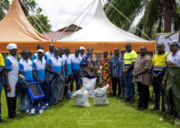 AngloGold’s piggery, aquaculture projects lauded