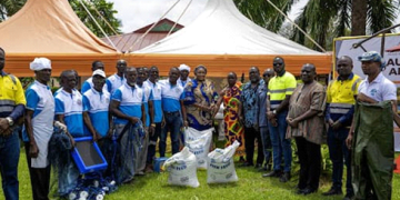 AngloGold’s piggery, aquaculture projects lauded