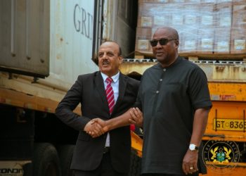 Ghana donates 40 metric tonnes of cocoa products to Palestine in solidarity gesture