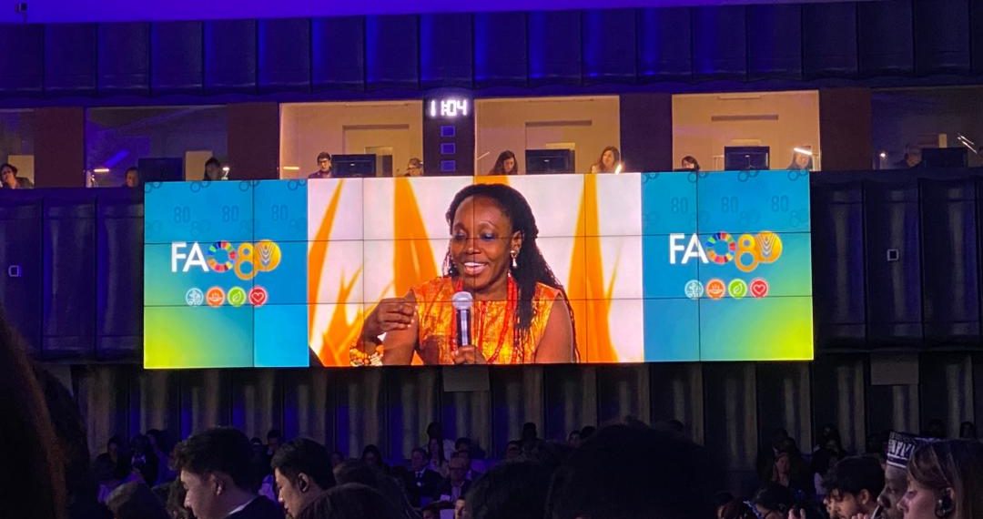 Alberta Akosa Calls for Greater Youth and Women Inclusion in Agrifood Policy and Governance at World Food Forum Flagship Event,Rome Alberta Akosa Calls for Greater Youth and Women Inclusion in Agrifood Policy and Governance at World Food Forum Flagship Event,Rome