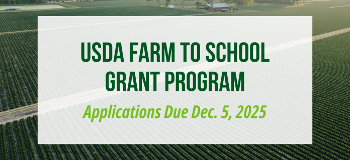 USDA Farm to School Grant Program 2026 (up to  million) USDA Farm to School Grant Program 2026 (up to  million)