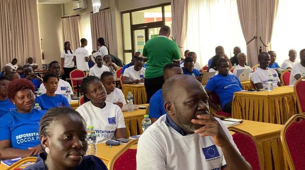 EU launches £2m project to promote deforestation-free cocoa in Ghana EU launches £2m project to promote deforestation-free cocoa in Ghana