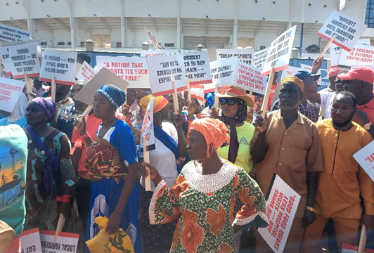 Estimated 1,000,000 metric tonnes of paddy rice stock unsold Estimated 1,000,000 metric tonnes of paddy rice stock unsold