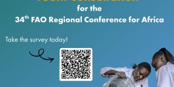 FAO Opens Youth Consultation Survey Ahead of the 34th Regional Confrence for Africa