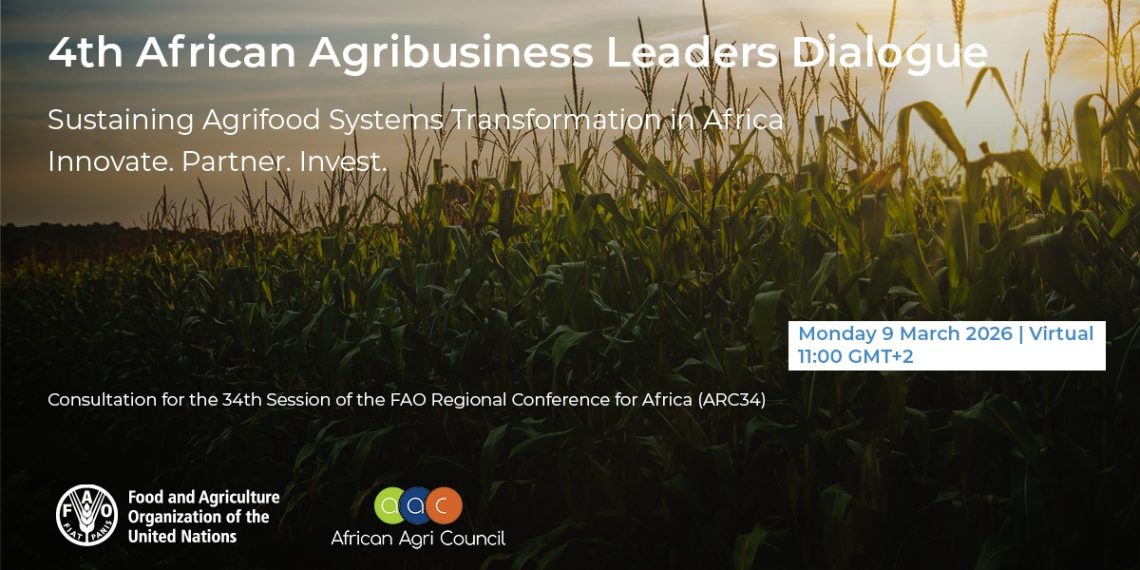 FAO Africa to Host 4th Agribusiness Leaders Dialogue Ahead of ARC34