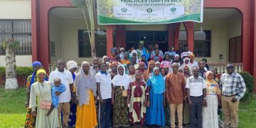 Rice value chain actors trained on modern agronomic practices to improve yields