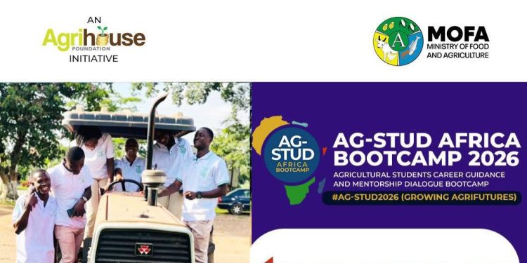 Agrihouse Foundation Set to Kick Off AG-Stud Africa Bootcamp 2026 on Monday June 15