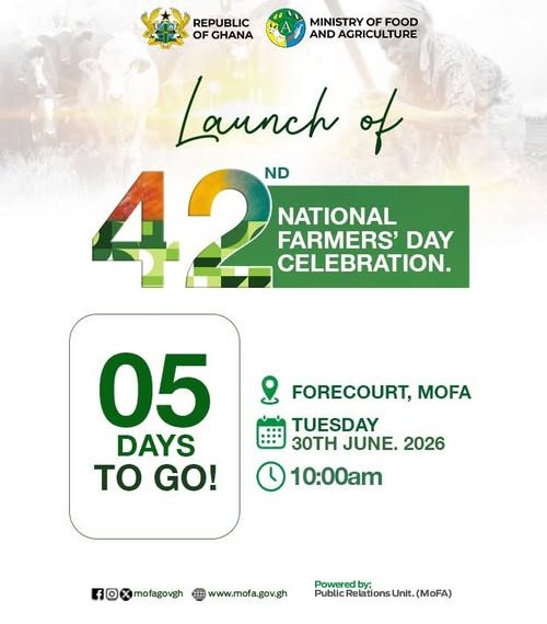 Agric Ministry Announces 42nd Farmers’ Day Launch on June 30