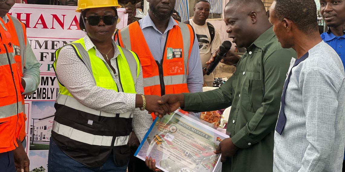 Atwima Nwabiagya North Cuts Sod for Asuofua 24-Hour Market”