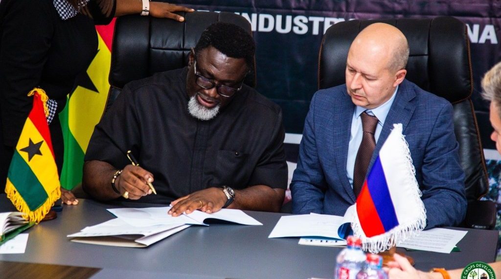 TCDA, Russian Firm sign MoU to transform Ghana’s shea industry