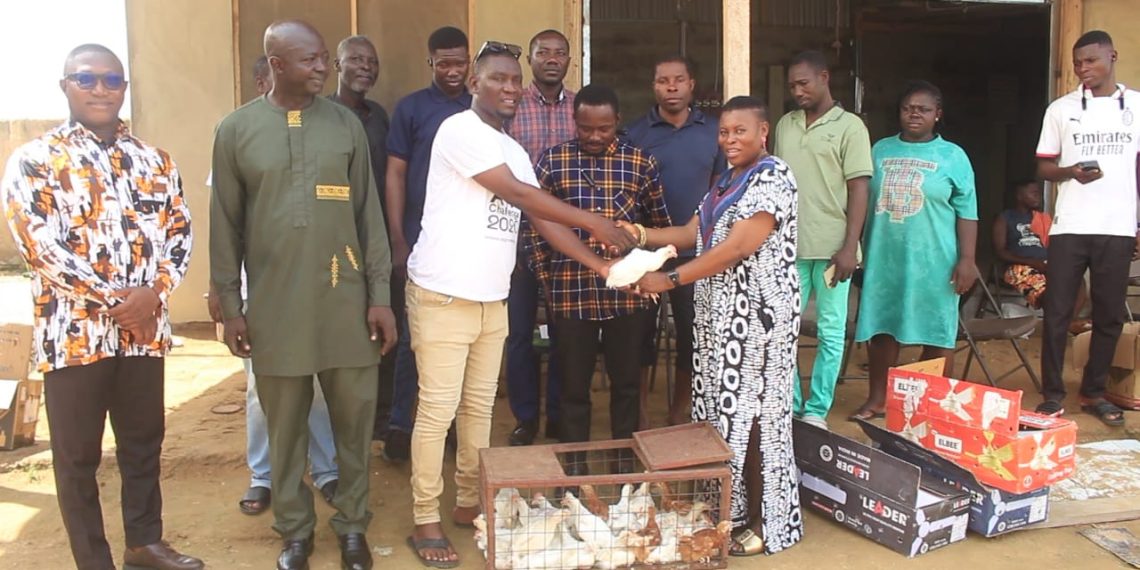 More 200 South Tongu residents receive Nkoko Nkitinkiti birds