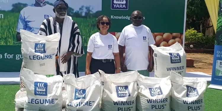 Yara Ghana Unveils Yara Winner Plus and Yara Legume to Enhance Crop Yields and Strengthen Food Security   
