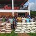 Farmers in Afadzato South receive fertilisers from DCE