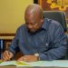 Mahama signs 10 Bills into law including Customs, VAT and Cocoa Board Bills