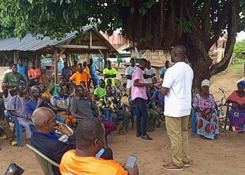GAIP, AgroT Hub Sensitive Farmers in Pru West, Atebubu-Amantin on Agricultural Insurance