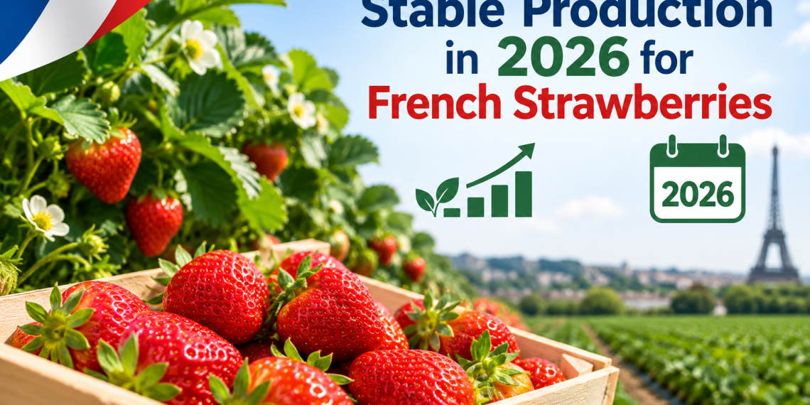 Stable Production in 2026 for French Strawberries