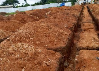 24-Hour Economy Market project reaches foundation level in Kadjebi 