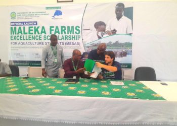 UESD, Maleka Farms launch scholarship for aquaculture students