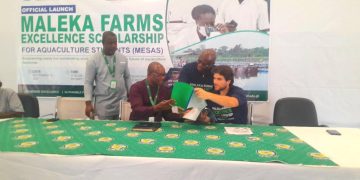 UESD, Maleka Farms launch scholarship for aquaculture students