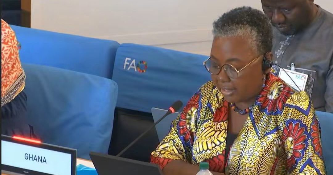 Ghana Demands Global Shift in Ocean Governance as Minister Emelia Arthur takes Center Stage at Fao Summit in Rome