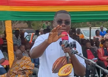 Tano North MP presents 84 motorised spraying machines to cocoa farmers