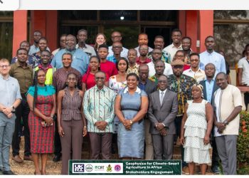 Researchers, Stakeholders Dialogue on Geophysics for Climate-smart Agriculture in Africa Project